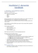 hoofdstuk 2 Dementie handboek Mevrouw Thijs