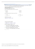 MATH 533 Week 5 Homework Problems/Solutions (GRADED A) Questions and Answer solutions | Already RATED A+