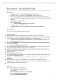 Samenvatting personen- en familierecht 2021-2022