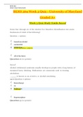 BEHS 364 Quiz 1 - 3 &lowbar; Graded A&plus; &vert; Biomedical and Environmental Health Sciences - 2021