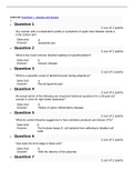 NURS 6551 Final Exam 1 &ndash; Question with Answers