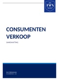 IVA Consumentenverkoop volledige samenvatting H&period; 1tm 5 &lpar;tentamen 1&rpar;&period; 