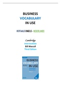 Business Vocabulary In Use - vertaling van de woorden h1 t/m h34