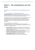 Samenvatting Deel 1 Ontwikkelingspsychologie, ISBN: 9789043036955  Ontwikkeling- en levensfasepsychologie