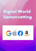 Digital World samenvatting 2022
