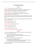 Samenvatting E-Commerce Basics 2-22