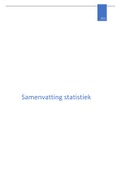 Samenvatting  Statistiek (SEM1V)