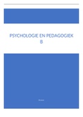 Psychologie en pedagogiek B