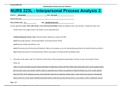 NURS 223L - Interpersonal Process Analysis 2&period;