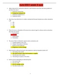 Nurs 6551 week 9 quiz,,complete study guide graded A.