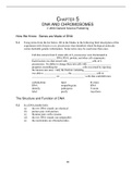 Bio 5&lbrace;DNA and Chromosomes&rcub; Elaborations 100&percnt; correct&sol;Latest