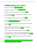 NUR2755 / NUR 2755 Multidimensional Care 1 Exam 2 Latest 2022/2023
