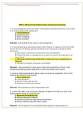 NR442 - RN Community Health Practice Assessment B (50 Items) GRADED A