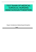 Test Bank Of Medical Surgical Nursing Ignatavicius 7th Edition 