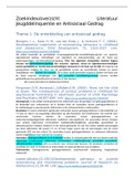Samenvatting + Zoekinzicht/Overzicht Artikelen Jeugddelinquentie en Antisociale Ontwikkeling