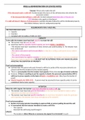 SUMMARY NOTES FOR WILLS AND ADMINISTRATION OF ESTATES - DISTINCTION LEVEL - EXAM READY 
