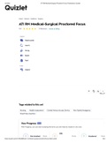 ATI RN Medical-Surgical Proctored Focus Quizlet 2021/2022 Questions and Answers.