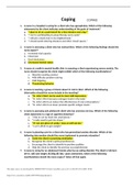 RNSG 2363 Coping Quiz with Answers RNSG 2363 Coping Quiz with Answers&sol;RNSG 2363 Coping Quiz with Answers&sol;RNSG 2363 Coping Quiz with Answers&sol;RNSG 2363 Coping Quiz with Answers&sol;RNSG 2363 Coping Quiz with Answers&sol;RNSG 2363 Coping Quiz with Answers