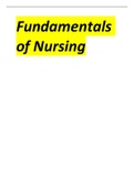 Fundamentals of Nursing (NAT) Questions and Answers.