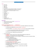 Galen College of Nursing,,Nur 265 Exam 4 Study Guide,,download to score an A.