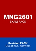 MNG2601 - EXAM PACK (2022)
