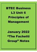 Summary Unit 6 January 2022 Overall Notes &lpar;The Fachetti Group&rpar;&period;