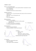 Class notes for Statistics for CSAI 2