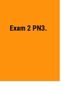 Exam (elaborations) Exam 2 PN3. 