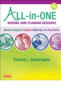 All-in-One Nursing Care Planning Resource&lowbar; Medical-Surgical&comma; Pediatric&comma; Maternity&comma; and Psychiatric-Mental Health 