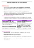 AQA A-level Psychology: Forensic Psychology - 16 marker essay plans for all topics