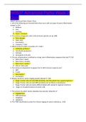 NR507 Advanced Patho Week 2 Quiz-Correct Answers &sol;Graded A&plus;