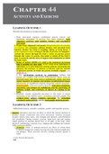 Fundamentals of Nursing chapter 44 notes
