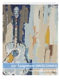 Introduction to Jazz Essay,  Music History (MUSC1HAH1)  Blues People, ISBN: 9780688184742