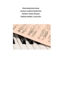 Piano Repertoire and Music Composers Essay- Instrumental Teaching Method (MUSC3IB) 
