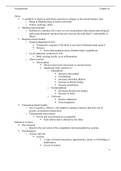 Fundamentals of Nursing chapter 42 notes