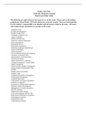 OLDS final exam  study guide maternity 