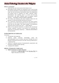 Class notes Principles of Medical Laboratory Science 1 (MLSP1) 