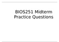 BIOS 251 Full Course Discussions, Lab  Assignments, Case Study (Bundle)
