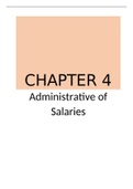 Administration of Salaries - FRK121 & FRK122