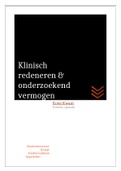 Klinisch redeneren en onderzoekend vermogen praktijkleren 2 &lpar;cijfer 7&period;4&rpar;