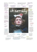 Oh Comely Magazine Close Study Product (Media Language Analysis of ALL PAGES) - AQA Media Studies 