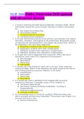 NUR 3066 Patho&lowbar;Final exam 2020 updated with all correct answers&vert; 20202021&vert; Latest  &vert; Graded A&plus;&vert;