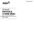 A-level PHYSICS Paper 3 Section B Astrophysics