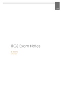Full ITGS summary SL