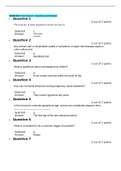 NURS 6551 Final Exam 2 &ndash; Question and Answers