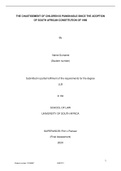Summary  LME3701 - Legal Research Methodology &lpar;LME3701&rpar;