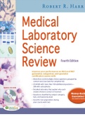 TEST BANK FOR MEDICAL LABORATORY SCIENCE REVIEW 4TH EDITION,ROBERT HARR