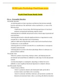 NURS 3462 Psychology Final Exam study Guide 2020 | Psych Final Exam Study Guide