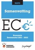 Samenvatting Economie Examen HAVO 2022 (bezemexamen)