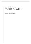 Samenvatting Marketing 1 Vastgoed & Makelaardij 1&period;2 